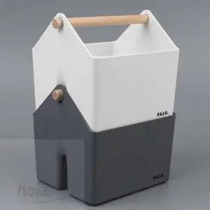 호이 손잡이 수납 바스켓 리박스 데스크정리함 플라스틱수납바구니