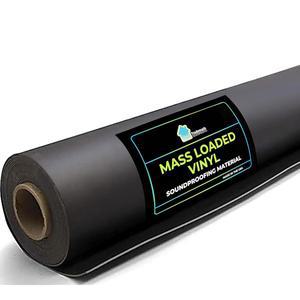 [미국배송] 상표 방음 질량 적재 비닐 1파운드 - 벽 장벽용 MLV 미국산 4' X 25' 커버 100 SF