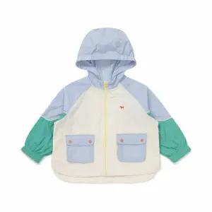 [블루독베이비 10] 26SS (BL)UV차단컬러블럭점퍼(백일돌아기점퍼) (46114110030)