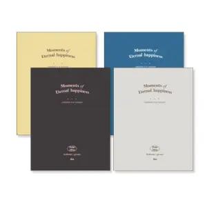 심플 이쁜 투명비닐 포토앨범 사진첩 4X6 아기 출산 영유아