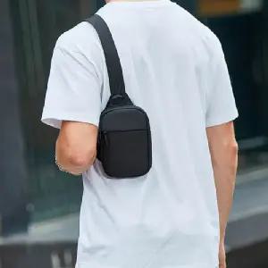 컴팩트한 외출가방 캐주얼 체스트백 슬림한 디자인