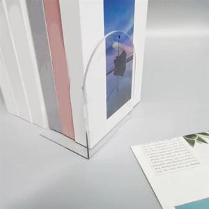 선반용 아크릴 1단 자취방 인플루언서 스탠딩책꽂이 1. 40x166 1.2m 아크릴북선반