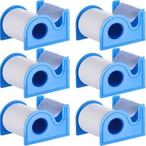 누안추 6 세트 디스펜서가 있는 부직포 테이프 2 10야드 방수(6박스)