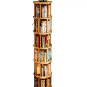 회전책장 4단 회전형 책꽂이 회전 6단 5단 이동식 360도 책장 튼튼한