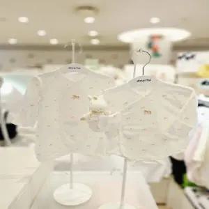 [압소바 의류] (말띠해출산) 미우텐셀배냇가운 슈트 딸랑인형 3종세트 (A2C10126E)