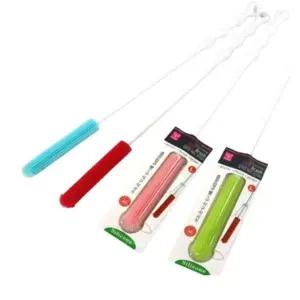 블루투야 물병솔 브러쉬 설거지솔 세척솔 변기솔 텀블러 실리콘 41cm 청소솔