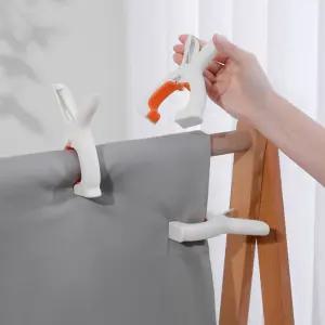 자국없는 의류 이불 대형 빨래 옷걸이 수건 집게