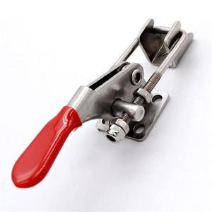 A03F-304 스테인레스 스틸 조정 가능한 풀 래치 토글 잠금 걸쇠 레버 클램프 헤비 듀티 볼트 클램프(8PCS)