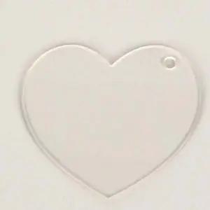 키링 베스트 하트 투명 인기 아크릴판 DIY