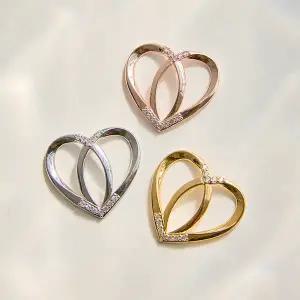 [세인트메리]하트 스카프링 고리 홀더