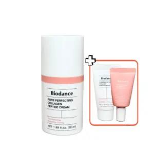 바이오던스 포어 퍼펙팅 콜라겐 펩타이드 크림 50ml(+크림 10ml+세럼 10ml)