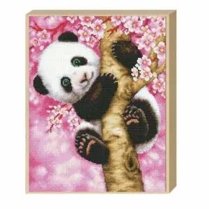 보석십자수 벚꽃판다 구슬십자수 보석자수