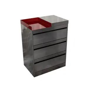 미용 커트 트레이 바퀴 카트 츄레이 미용실 캐비닛