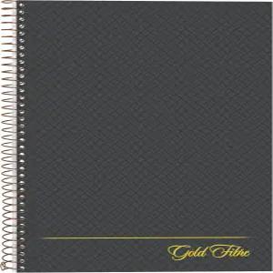 앰패드 골드 파이버 디자이너 프로젝트 플래너 사이즈 9-1/2 x 7-1/4 애스트 커버 노트북당 84장(20-817장)