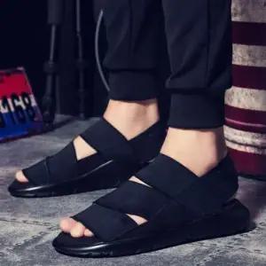 베이직 컬러 데일리 캐주얼 남여공용 벤딩 샌들 WF8AAEC