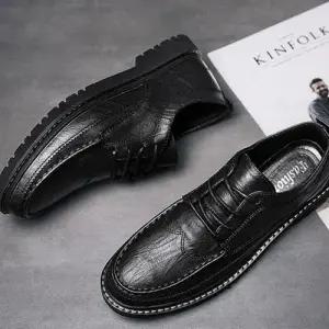 블랙 남자 무광 로퍼 정장 신발 구두 유광 캐주얼 WF88B0D