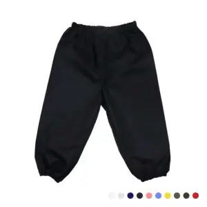 유아동 미술 가운 방수바지 놀이 앞치마-단색 무지