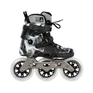 [파워슬라이드] 넥스트 마블 블랙 125 성인용 인라인스케이트