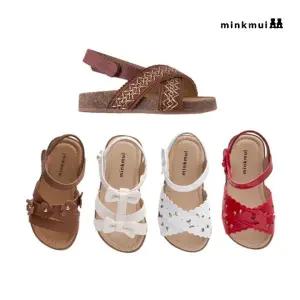 [롯데백화점]밍크뮤 플라워.리본.펀칭샌들 5종택1 3631482701 36314-827-01 02 03 04 07 출산백일돌선물