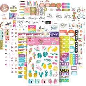 에이버리 학생 플래너 스티커 팩 시트 30장 총 1 452장 학교 일기 또는 달력 (6784)