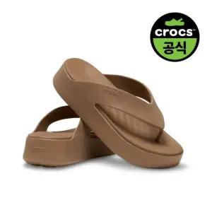 [보리보리/크록스 슈즈]크록스공식 여성 GETAWAY PLATFORM FLIP CHO (26SWFP209410)