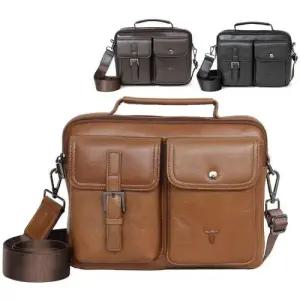 7029 블루마운트 천연소가죽 심플 크로스백 남성가방 WFFL1RA