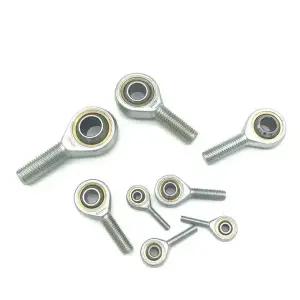 호환  ppcenneC 2개 M81.25 좌나사 8mm55.5mm 피쉬아이 커넥터 스크류 볼트 네일 조인트 베어링 링크 스크