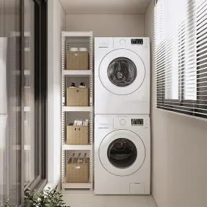 스피드랙 틈새 선반 수납장 슬림 주방 세탁실 세탁기옆 수납 정리 틈새장 2단 3단 4단 5단