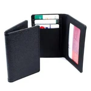 소가죽 심플리 카드 신분증 지갑 명함 홀더 케이스 WFFI30X