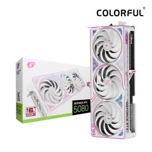 COLORFUL 컬러풀 iGame 지포스 RTX 5080 ULTRA OC White D7 16GB 도우정보