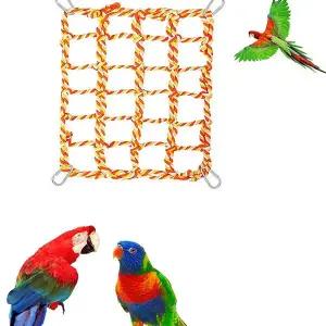 조류 그물망 새장 놀이기구 앵무새 운동기구 실내 케이지 액세서리 매달기 장난감