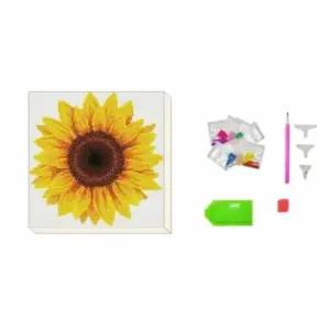 보석십자수 해바라기 사각보석십자수 비즈십자수