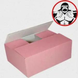 튼튼 택배박스 180 150 120mm 핑크색 1묶음150장