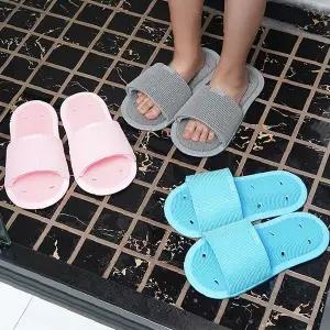 발 마사지기 실리콘 브러시 욕실 발판 각질 제거 핑크 블루 그레이 샤워용 발