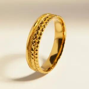 24K 순금 클래식 콰트로 레이어드 반지 데일리 선물