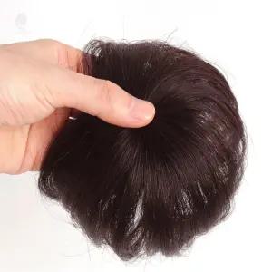 언니네 가발 인모 탑커버 정수리가발 레드브라운 여성탈모