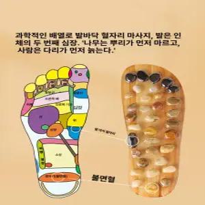 두우둥 지드래곤지압슬리퍼 Dari 조약돌 발지압슬리퍼