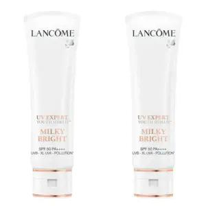 백화점정품 2개 랑콤 UV 엑스퍼트 유스 쉴드 밀키 브라이트 50ml (SPF50)