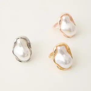 [세인트메리]바로크진주 스카프링 고리 홀더