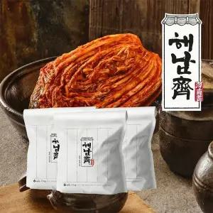 [CJ제일제당]비비고 해남재 포기배추김치 2kg x3개(총 6kg)