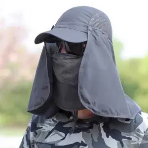 여름철 가볍고 통기성 야외활동 햇빛차단 올 썬캡