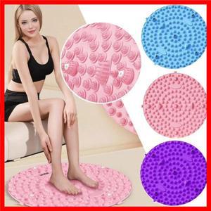 1Pcs 발 요가 마사지 지압 보드 매트 근육 이완 라운드 운동 피트니스 훈련