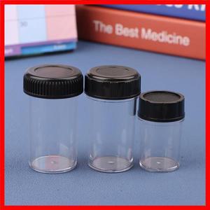 새로운 1PC 생물학적 현미경 대물 렌즈 보관 플라스틱 상자 병 케이스 방진 먼지 커버