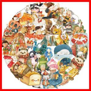 50/100PCS 동화 수채화 그래피티 스티커 DIY 여행가방 스케이트보드 오토바이 노트북 방수