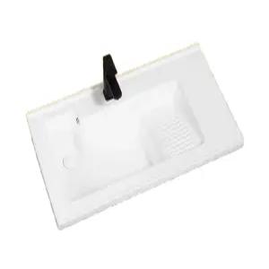 카페 레트로 인테리어 세면대 간이 화장실 세면기