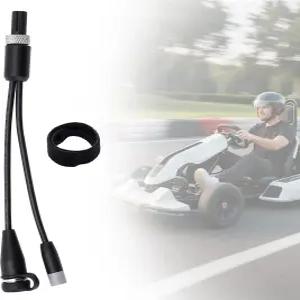 나인봇 고카트 키트 2/고카트 프로 2용 세그웨이용 Y-스플리터 전원 케이블 Y형 연장 나인봇용 충전 밸런스