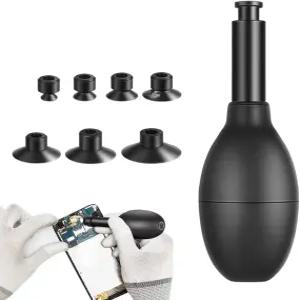 테킨 렌즈 어리버리 키트 7개의 교체 가능한 강력 흡입 컵이 있는 8-in-1 시계용 긴 정전기 방지 펜 수동