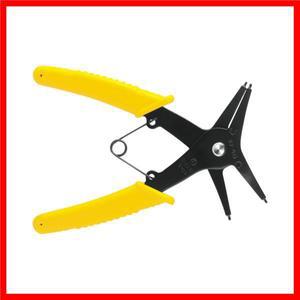 2in 1 스냅 링 플라이어 4Way 유형 Circlip 펜치 다기능 핸드 툴 내부 카드 외부 고정 자동차 수리 도구