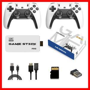 M15 4K 게임 스틱 프로 무선 컨트롤러 레트로 콘솔 내장 HDMI TV 스틱(2.4G 포함)