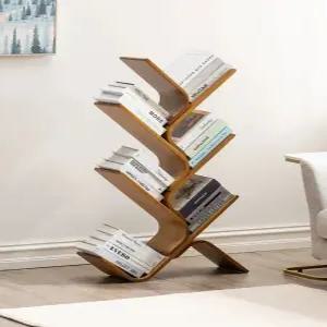 북트리 정리대 책꽂이 전시 인테리어 틈새 사무실 우드컬러 정리함 스탠딩